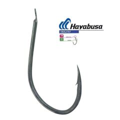 Hayabusa HKAJ 157 Kısa Pala Dövme Olta İğnesi 15li Paket Black Nikel