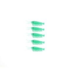 Captain 3050 Silikon Karides 4cm Suni Yem 5li Paket