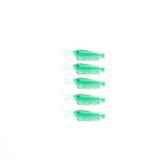 Captain 3050 Silikon Karides 4cm Suni Yem 5li Paket