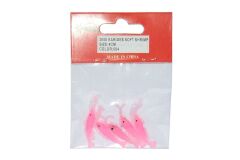 Captain 3050 Silikon Karides 4cm Suni Yem 5li Paket 003