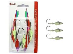 Captain 6457 Jig Head 15gr Ultimate Sardine 3lü Set 6