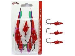 Captain 6457 Jig Head 15gr Ultimate Sardine 3lü Set 6