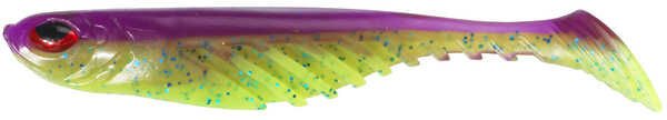 Berkley Powerbait Ripple Shad Sahte Balığı PURPLE CHARTREUSE - 7CM-25LI