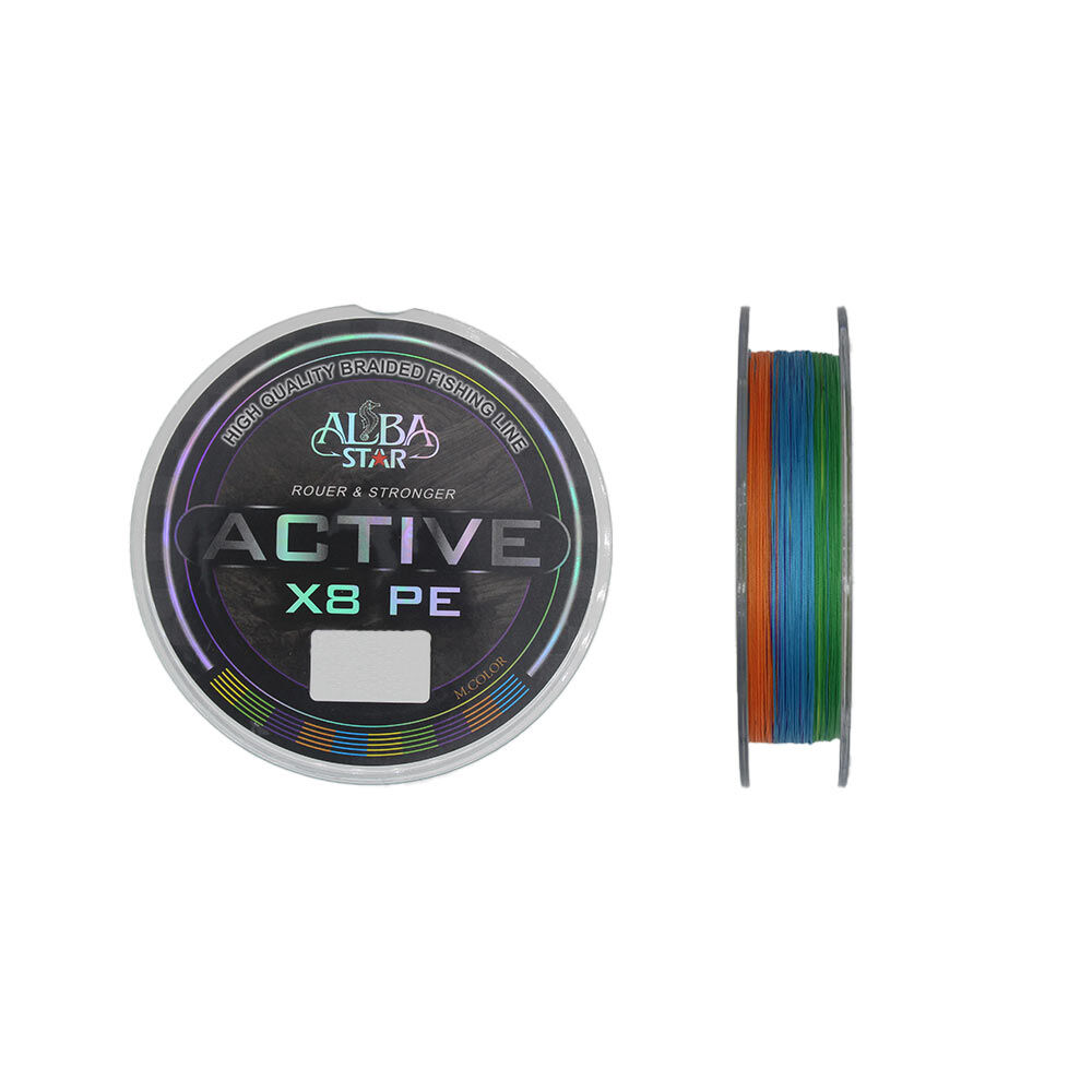 Albastar Active 8x İp Misina MULTICOLOR - 0.15MM - 150M - 15.6KG