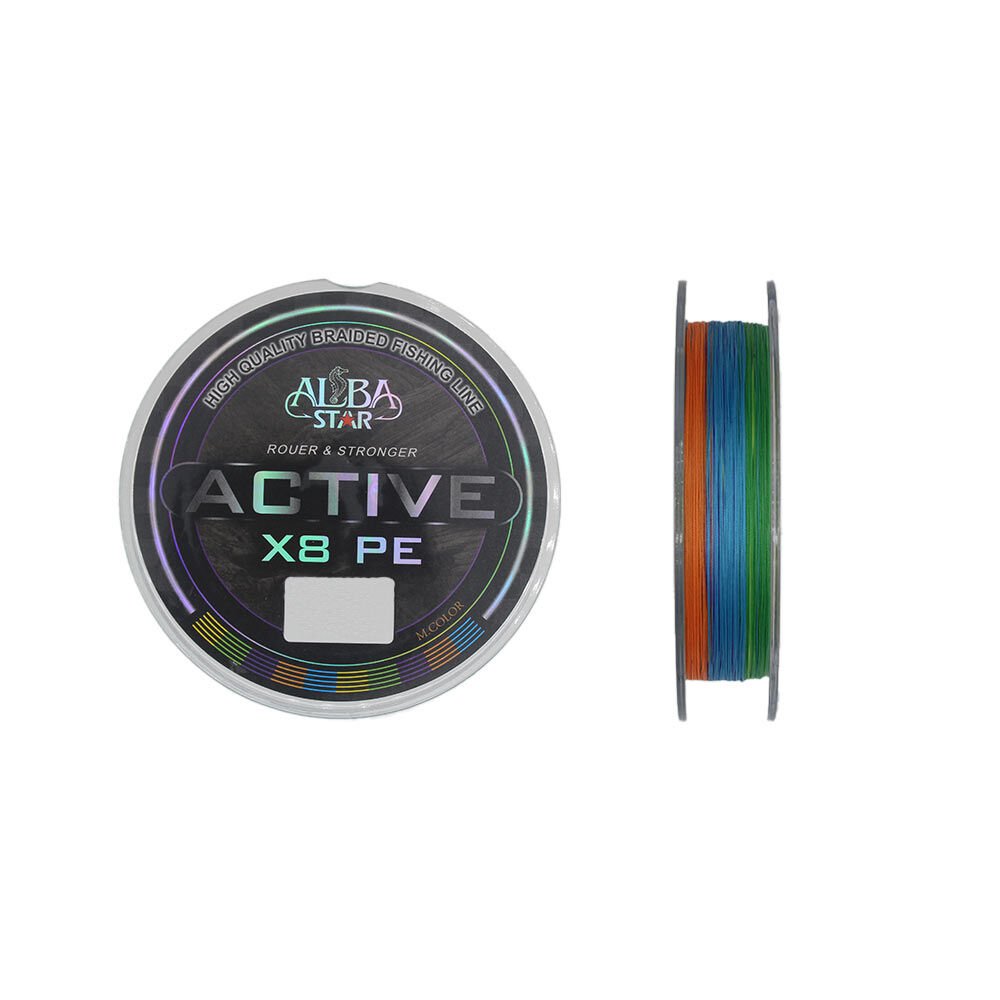 Albastar Active 8x İp Misina MULTICOLOR - 0.13MM - 150M - 13.2KG