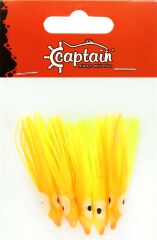 Captain 3593 Octopus Pride 5cm Ahtapot Sübye 5li Paket Suni Yem 063