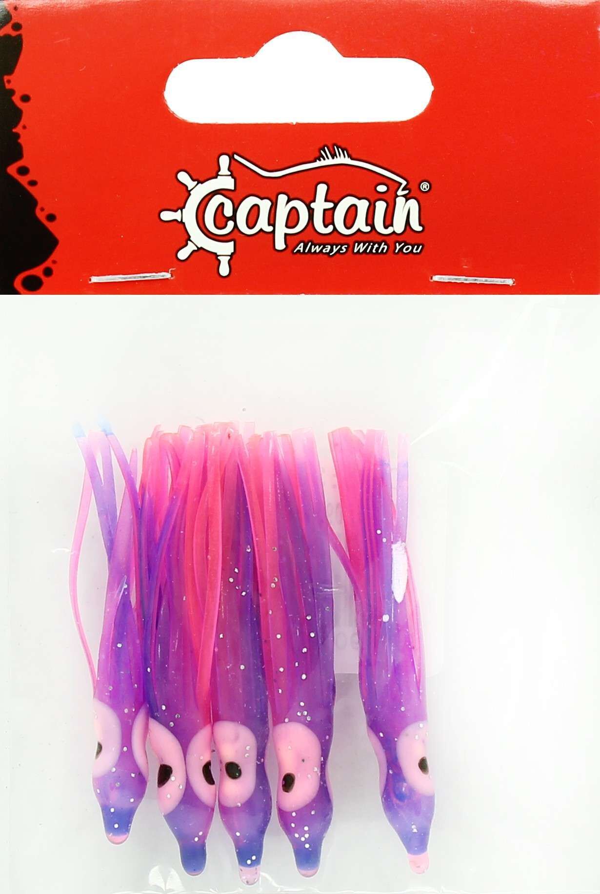 Captain 3593 Octopus Pride 5cm Ahtapot Sübye 5li Paket Suni Yem 095